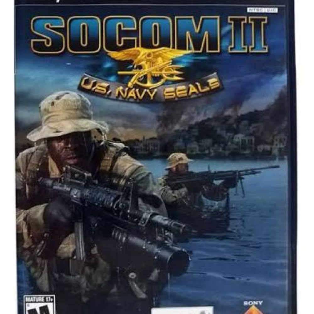 Sony Black SOCOM II Video Game